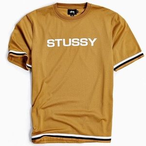 Gold Stussy Jersey